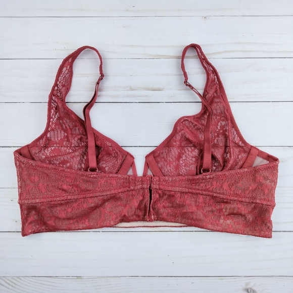 Free People Underwire Bra M Tameeka Berry Lace 842 - Picture 3 of 5